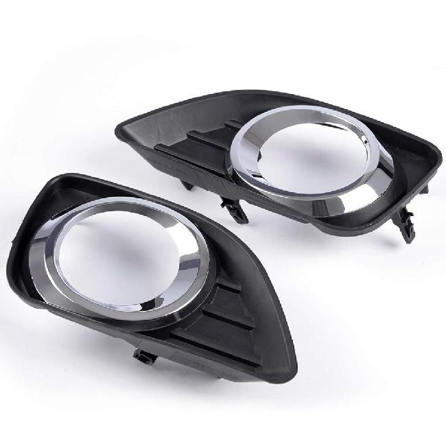 G-PLUS Clear Lens Fog Lights Assembly Compatible with Toyota Camry LE/XLE/Base 2010 2011 Driving Bumper Lamps + Wiring +Switch Kit + H8 Bulbs (Not