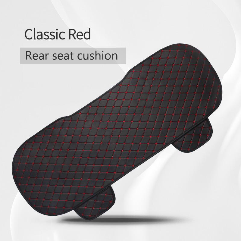 Housses de siège auto mode universelles Protecteur de siège auto en cuir PU Coussin de siège auto quatre saisons Tapis de siège auto Accessoires automobiles