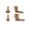1/8" 1/4" 3/8" 1/2" 3/4" 1" BSP Außengewinde Innengewinde 3-50mm Schlauchstutzen Schlauchtülle Gerade / Winkel 90 Grad Messing Rohrfitting Verbinder
