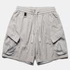 Moda Estiva Set di Pantaloncini Uomo Abbigliamento Vintage Traspirante Giacca Sottile a Maniche Corte Set da Uomo 2 Pezzi