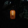 Creative Waterproof Solar Imitation Rattan Lantern LED Warm Light Home Decorative Lights 800 MAH Yard Lighting Ornaments Outdoor