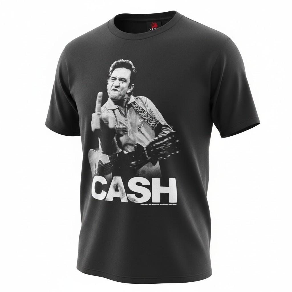 Johnny Cash Tshirt Size L See Photos For Measurements A1698 S