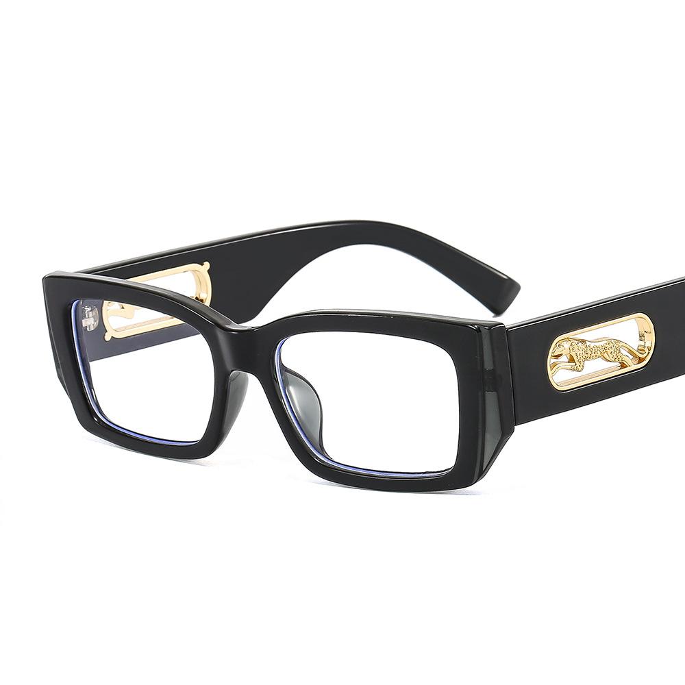 Tiny Square Modern Ladies Sunglasses Glamour Leopard Designer Women Sun Glasses Brand