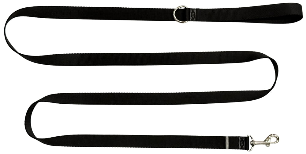 Dog Leash Traditional 2.5 Cm Black Fasten Dog Leash Traditional 2.5 Cm Black Fasten XXXL - 5 M