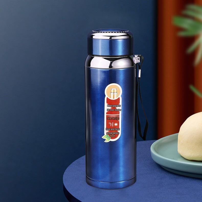 Large Capacity 316 Stainless Steel Insulated Water Bottle for Men & Women - Portable Outdoor Sports Tea Cup