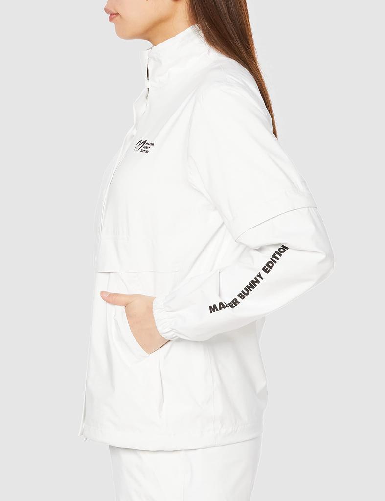Master Bunny Rainwear Top 1 Women's (Basic, Water-Resistant, Breathable) / Rain/Golf / 758-3988402 030_White [M]
