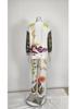 2026 Spring Women's European & American Loose Casual Printed Shirt & Wide-Leg Pants Set