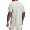 Under Armour Lanzamiento Elite SS25 Serie Cool Cómoda Suave Agradable a la Piel Moda Camiseta Manga Corta Cuello Redondo Hombre Tops Verde Hidrógeno 1389802-377