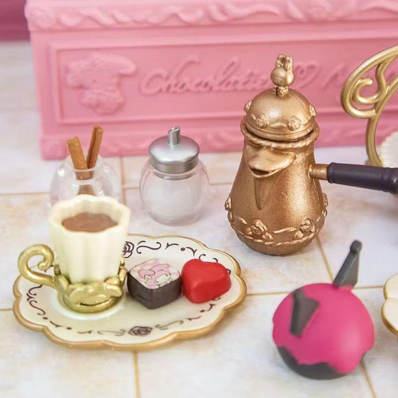 Coffee Retro Store Series Kulomi Make Tea Action Figure Cute Trendy Toys Desktop Decoration Birthday Surprise Gifts
