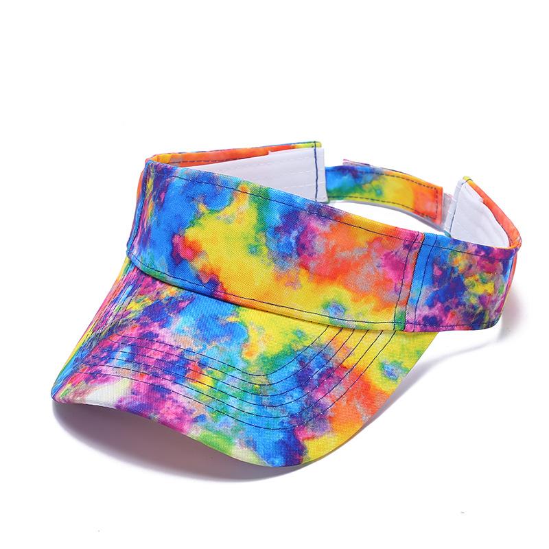 

Кепка Tie Dye для женщин, защита от солнца, дышащая, спортивная, беговая, с утиным язычком, летняя, повседневная, в стиле хип-хоп M（56-58cm）