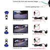 Smartour car reversing camera 170 degree HD night vision auto  rear view Fishey Front view  view camera for Universal camera