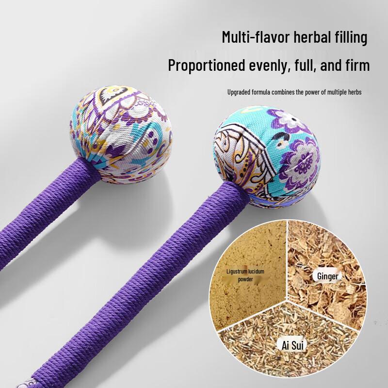 Creative Art Mugwort Hammer & Massage Comb Wellness Set