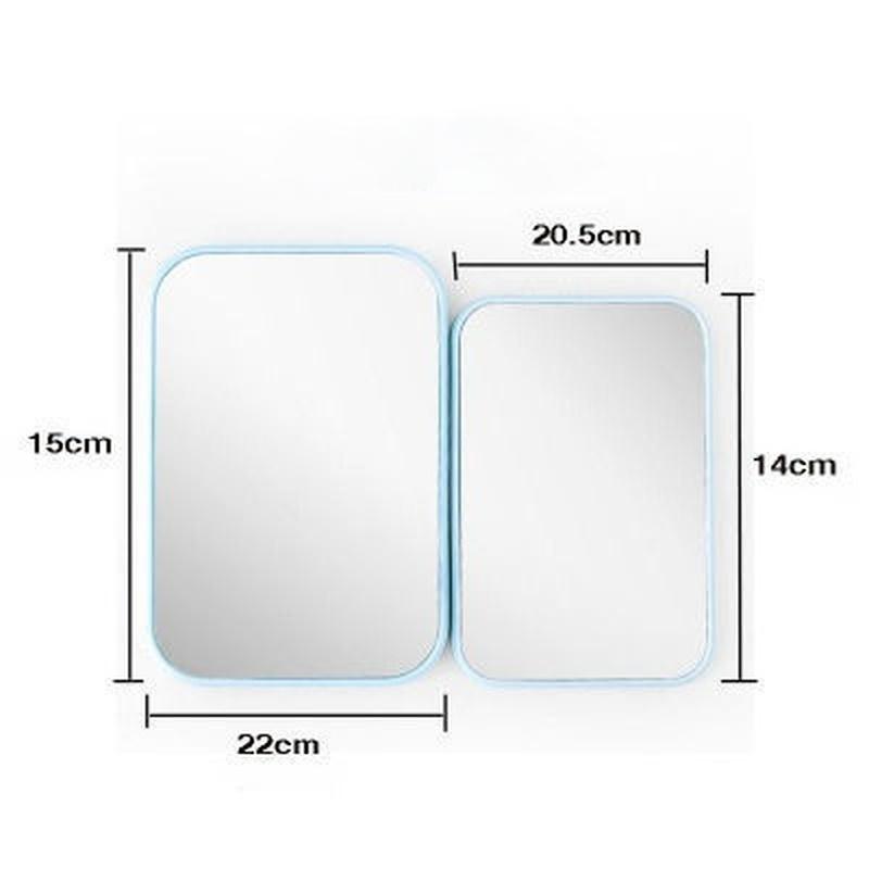 Desktop Folding Portable Makeup Mirror Student Dormitory Desktop Small Mirror Female Dressing Mirror with Princess Mirror