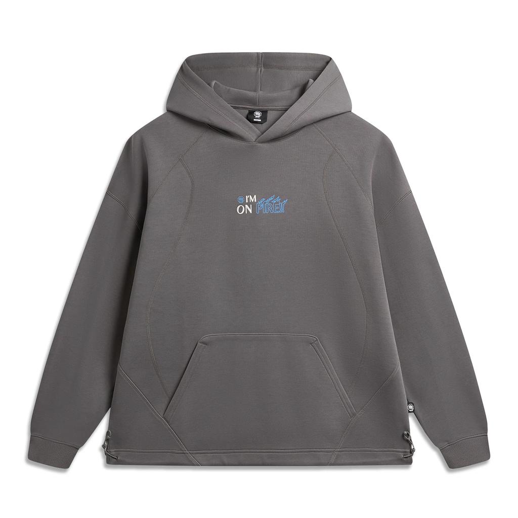 Li-Ning Badfive Hooded Casual Sweatshirt Men tops AWDW189-6