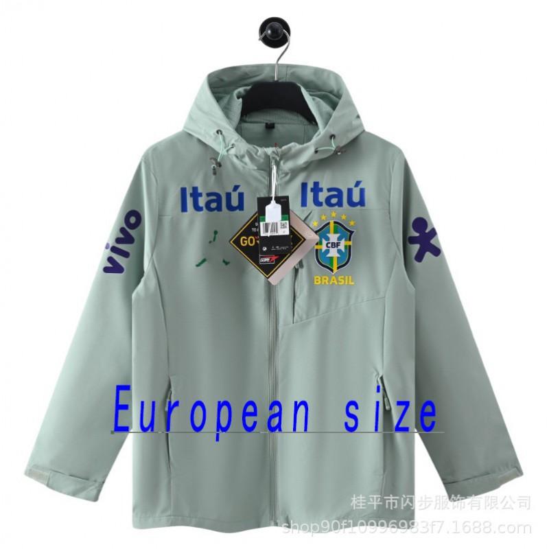 Unisex Long Sleeve Zip-Up Training Jacket Cotton Outdoor Sportswear Running Hiking Gym Cycling