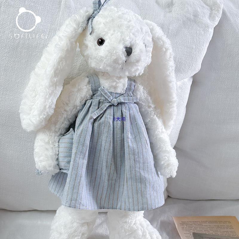 Little Rabbit Plush Doll - Comfort, Hug, and Sleep Toy for Girls