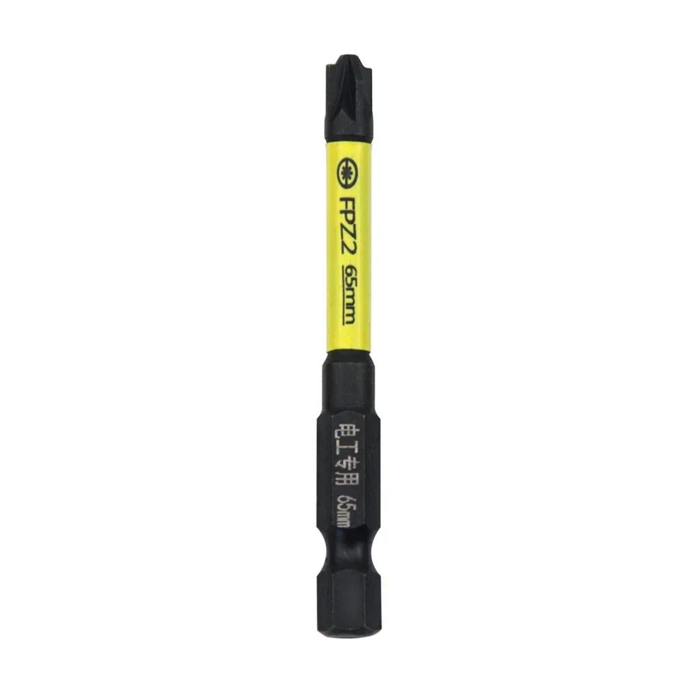 

High Quality Screwdriver Bit Repair Tools Rustproof Slotted Alloy Steel Cross Electrician FPZ1 FPZ2 FPZ3 HRC63 °