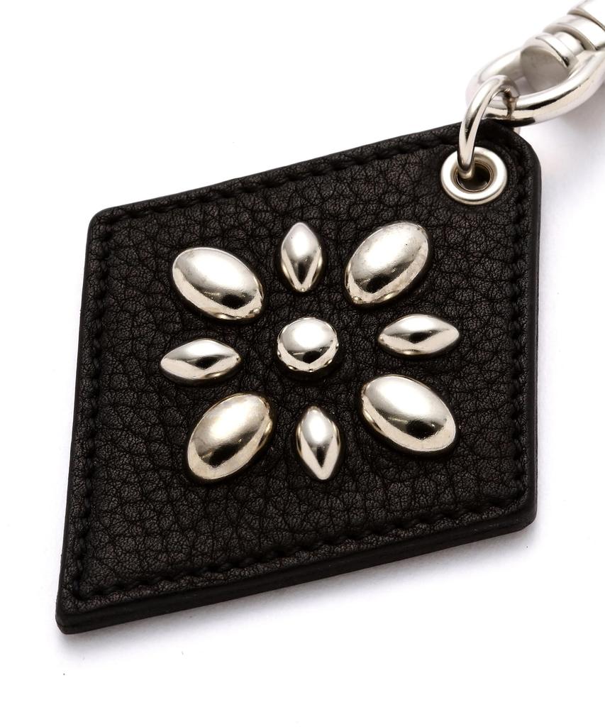 Schott Spark Studs Key Holder, Men's, F 010, Black, 782-4970052