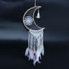 Dream Catcher Macrame Moon Wall Hanging Evil Eye