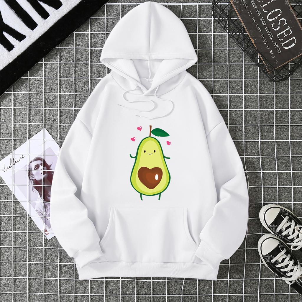 Winter Damen Hoodie High Street Unisex Stil Doppeltaschen Sweatshirts Oberbekleidung Übergröße Damenbekleidung