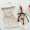 1PC Hand-woven Christmas Tree Old Man Pendant Car Ornaments Christmas Tree Decoration Pendant Christmas Tree Embellishment Christmas Decoration