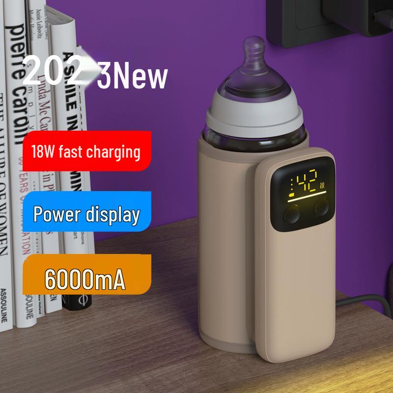 

Перезаряжаемый Портативный Подогреватель для Детских Бутылочек: Изолированная муфта с универсальным постоянным нагревом