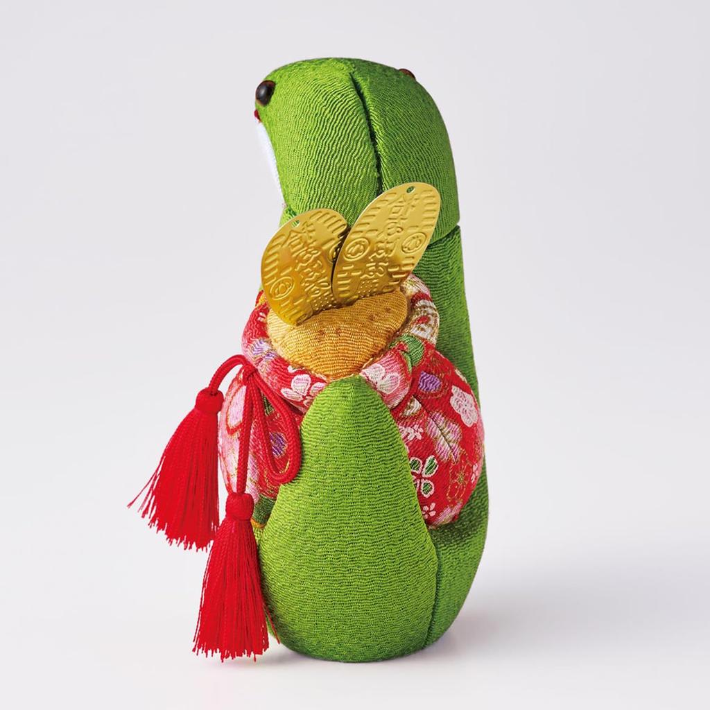 Sakura Horikiri Kimekomi Doll, Fortune and Enman Snake (Chirimen) 5865217
