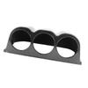 Dash 3 Hole Triple Gauge Meter Mount Holder Pod 52mm Carbon Fiber Pattern