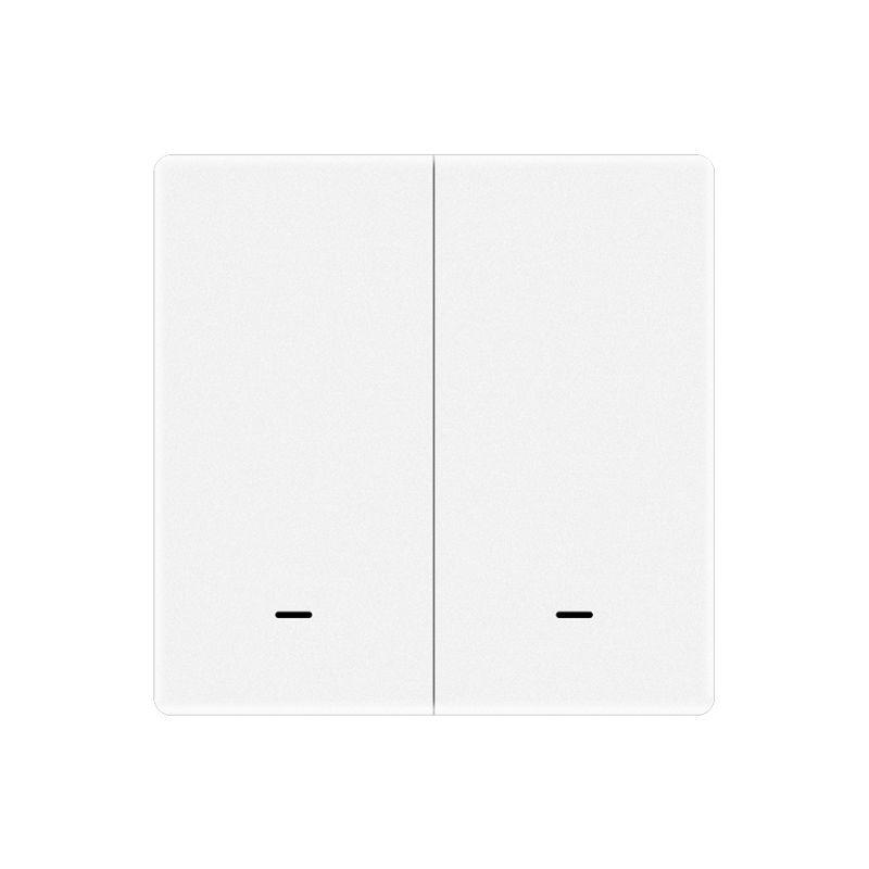 Tuya Zigbee 4-Button Timer Scene Switch - Smart Home Remote Control with Free Sticker