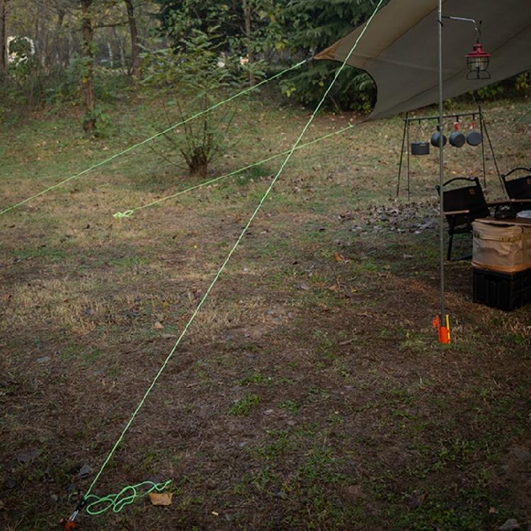 Outdoor Reflective Paracord Rope Camping Survival Rope High Strength Tent Lanyard Strap Camping Tent Accessories