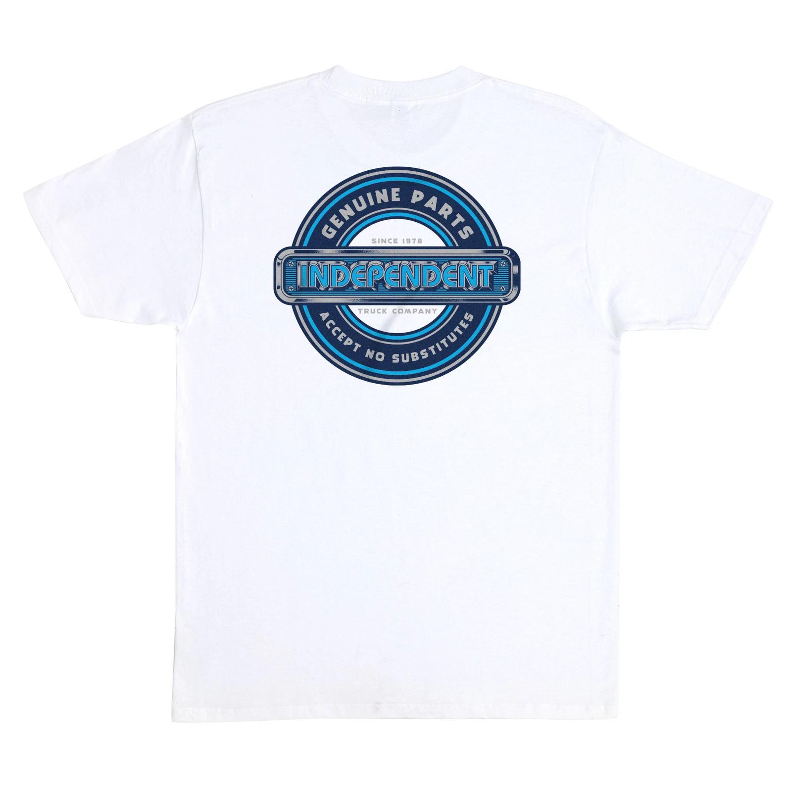 Independent Trucks GP CAST Skateboard T Shirt WHITE XXXL