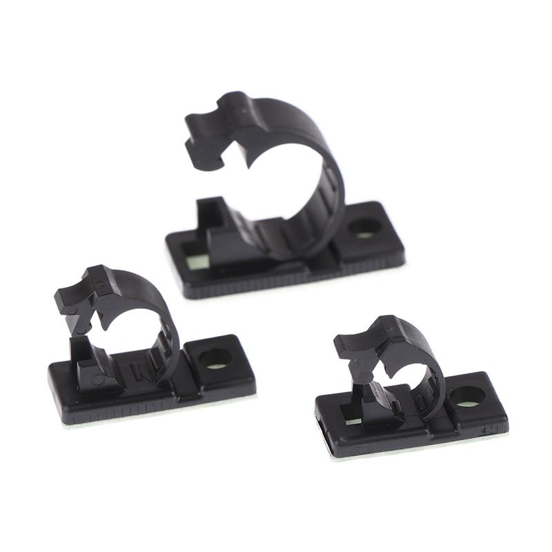 20 Peças Clipes Organizadores de Cabos Autoadesivos Suporte de Fios para Gerenciamento Enrolador de USB Grampo de Fio para Mesa Ajustável Ly-4/6/8/10/11/12