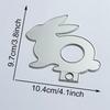 Bunnies Shape Die Cut Scrapbooking Cutting Dies Templates For Scrapbooking Journal Packaging Photo Album Embellishment