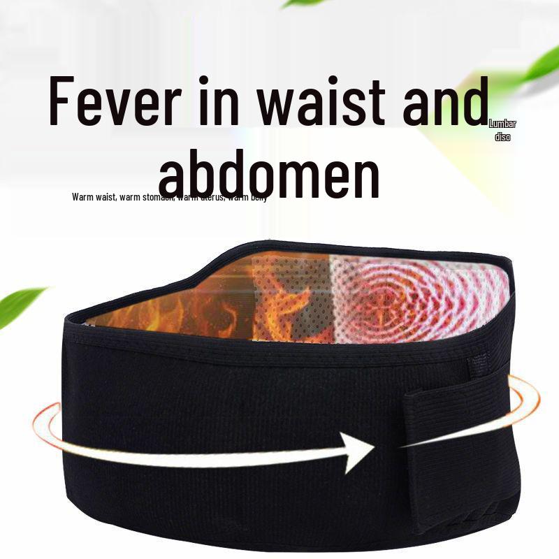 Turmalinowy samonagrzewający się stalowy pas lędźwiowy