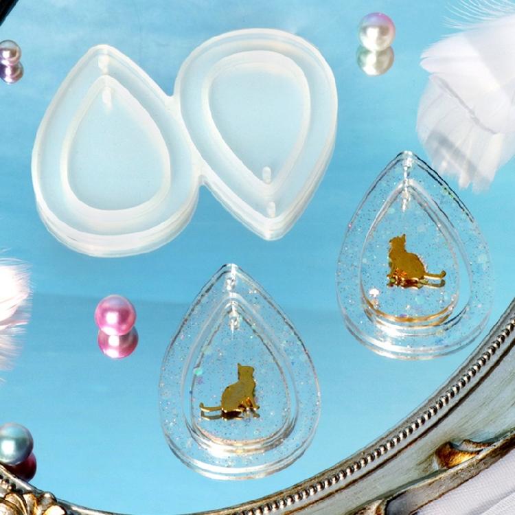 Mushroom Charm Silicone Mold Handmade Keychain Jewellery Making Pendant Tool DIY