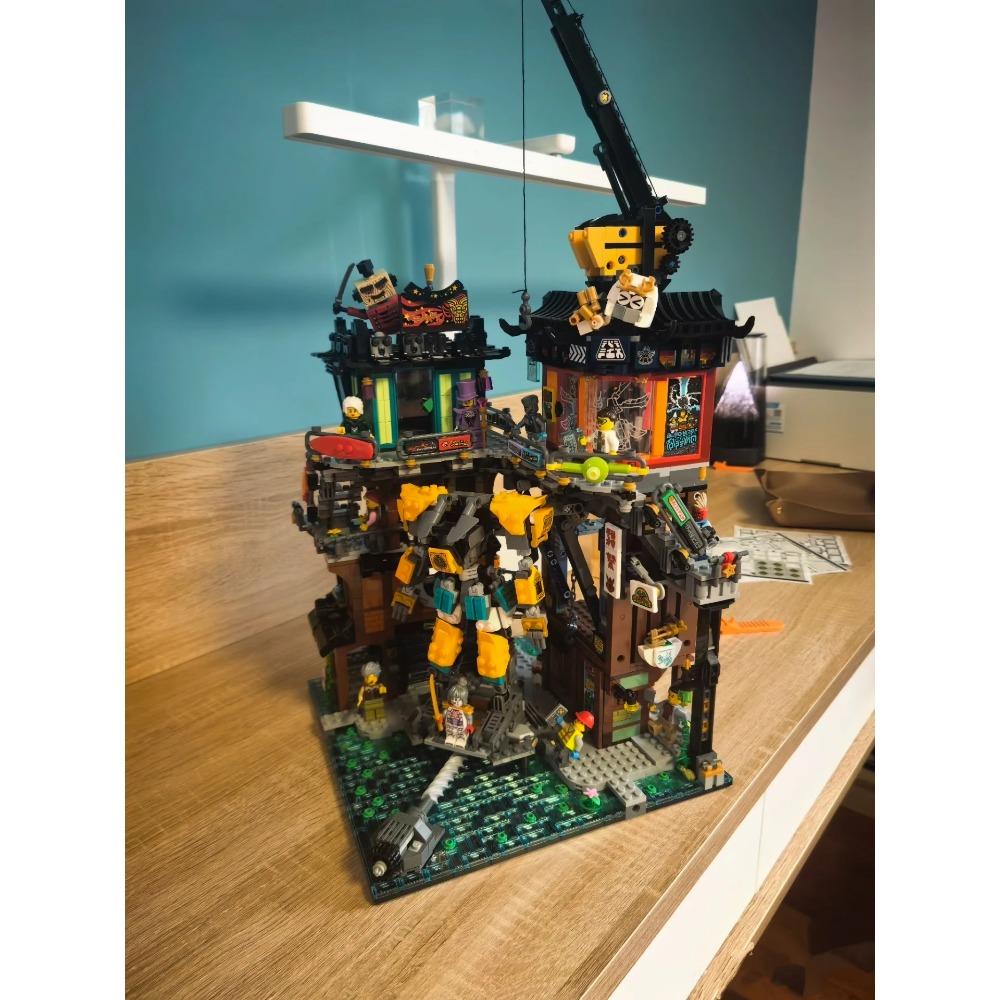 New Ninja City Workshop Building Blocks Children's Toys New Year's Birthday Gift