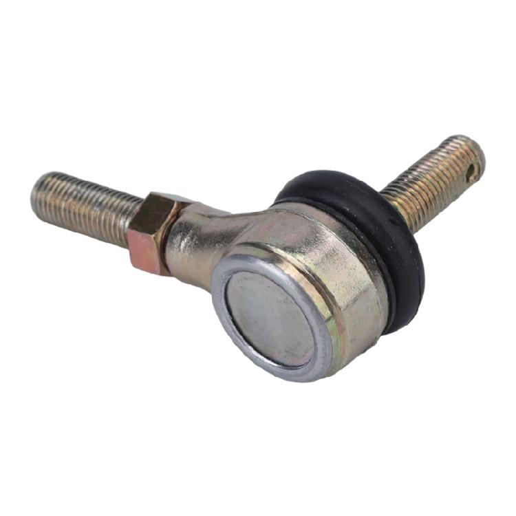 110-250cc Steering Ball Joint Replacement Set for Go Kart Front End Service, 10mm Main Pin Hole, 28mm Threaded End Length, Pair for Linkage Repair