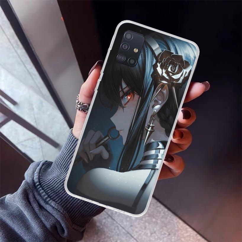 S-Spy Family Yor F-Forger Phone Case For Samsung Galaxy A12 A52S A42 A32 A22 A51 A50 Note 20 Ultra 10 S10 Plus A71 A70 A31 A30 A