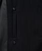 Noirer Padded Wrap Trench Coat (Black)