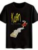 KORN Graphic T-shirt - Retro Rock Band Print