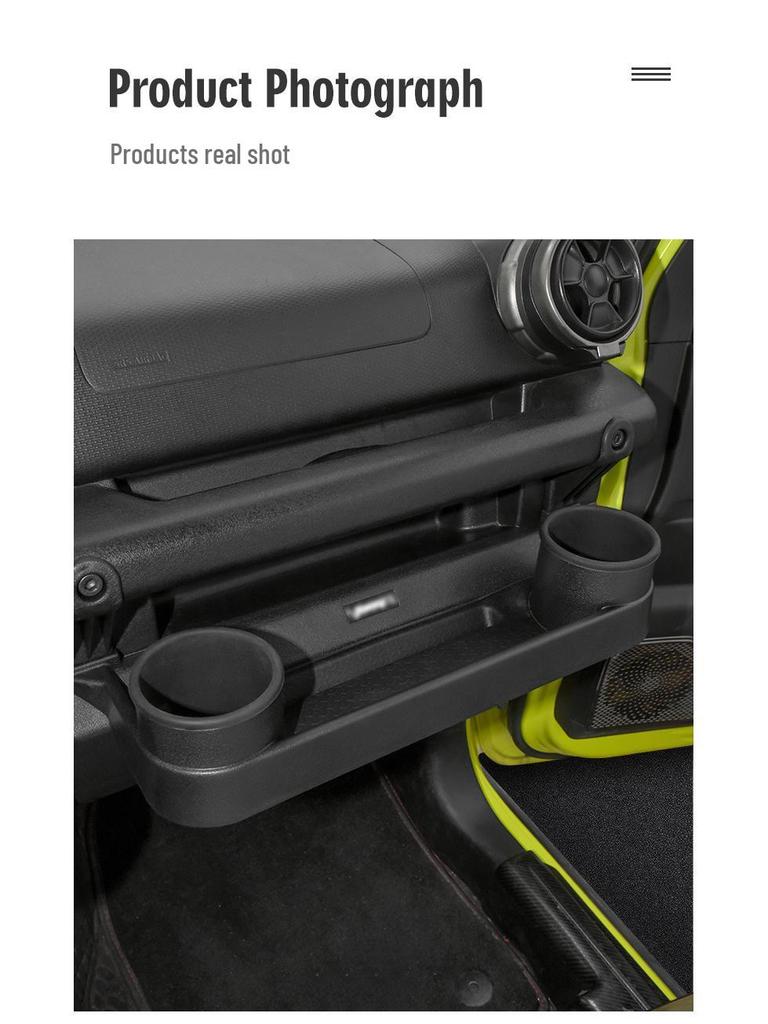 2019 Jimny Schowek po stronie pasażera z uchwytem na kubek dla JB64/JB74
