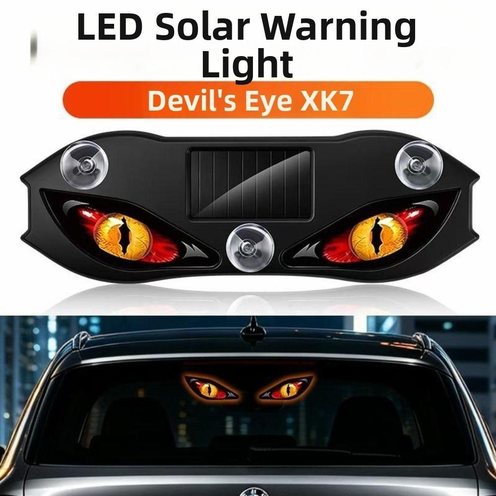 Flashing Car Demon Eye Light USB Car Window Light New LED Signal Lamp  Vehicle Accessories