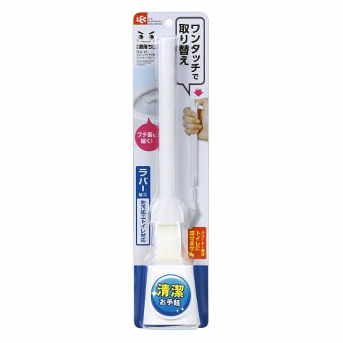 LEC Super Clean One-Touch Replacement Toilet Cleaner (Replaceable Body) with Stain-Resistant Toilet Compatible Rubber Finish B00168