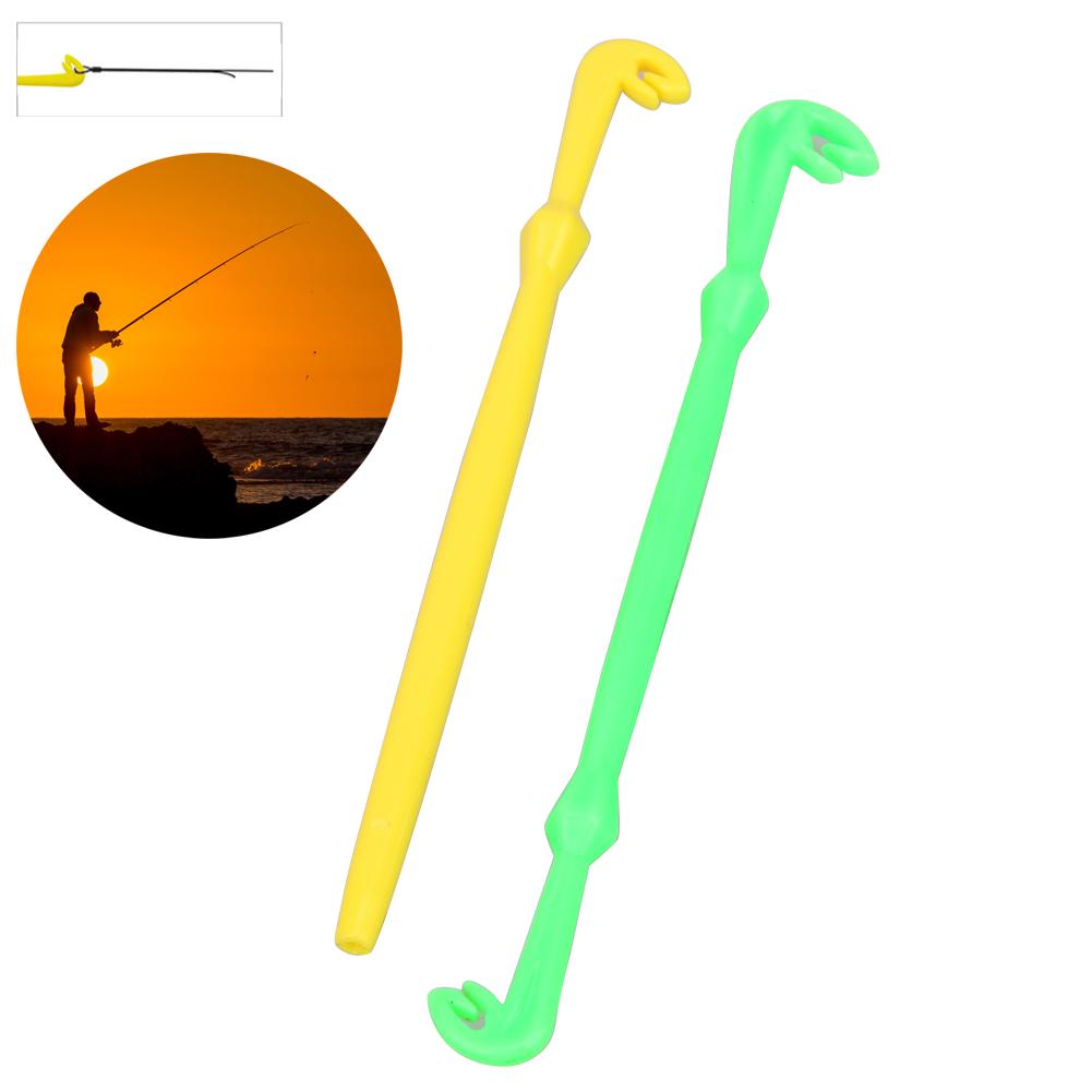 2PCS Tie Fast Knot Tying Tool for Fly Carp Fishing Line Tier Kit Fish Tackl