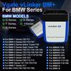 Vgate VLinker BM+ Nástroj pro skenování OBD pro automobily BMW Flashování Skrytý Bimmercode Dedikovaný ELM327 Bluetooth 4.0 Pro Android IOS Nástroj pro skenování a čtení kódů automobilů