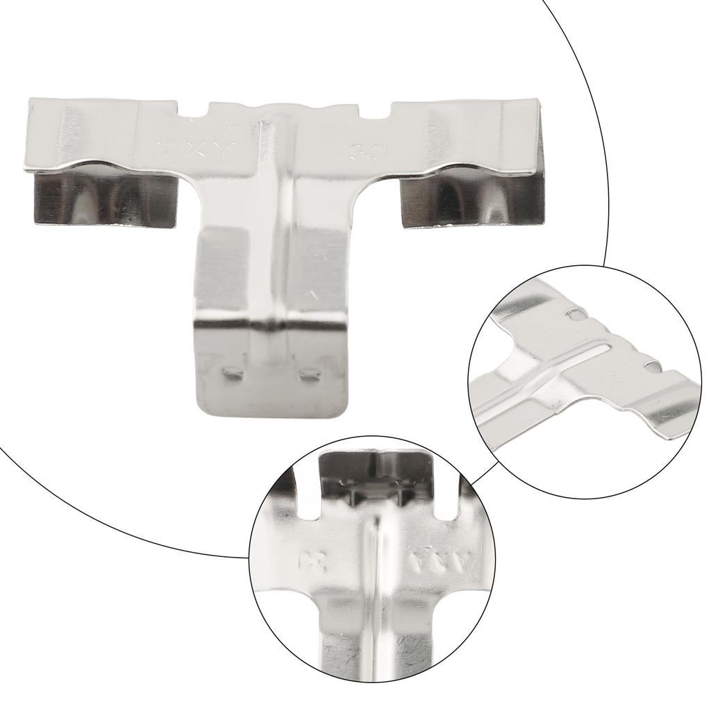 For Power Generation Increase Stainless Steel Solar Clips Solar Panel Water Guide Long-lasting For 35mm Solar Panels