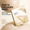 Rice 70 Glow Collagen Mask, Overnight Face Mask For Glass Skin, Collagen Facial Rice Mask Sheet, Moisturizing Glow, Pore Minimizing, Firming, Elastici