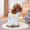New Pet Clothes Casual Wear Teddy Dog Four-foot Print Dog Small Dog Pajamas Pet Clothing