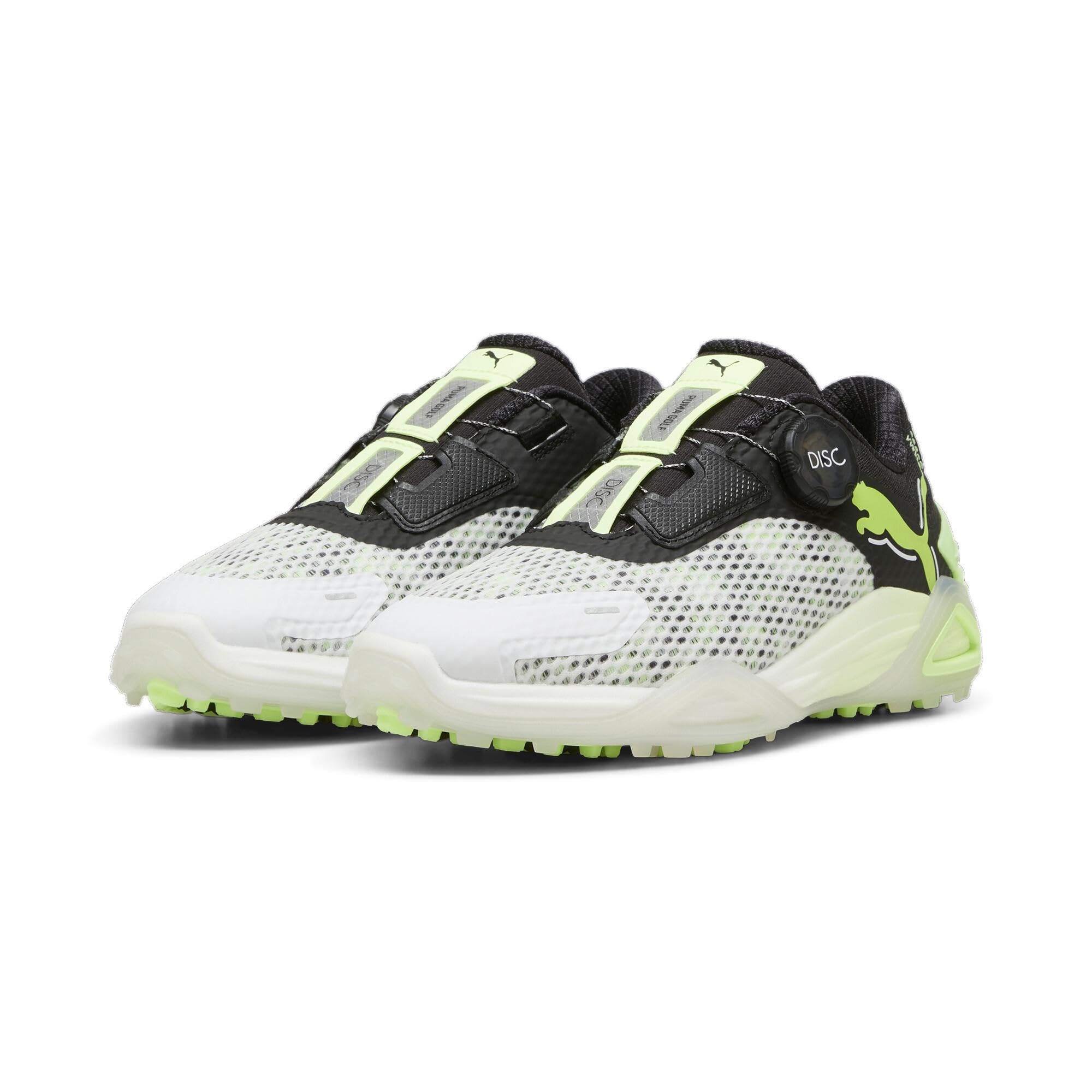 

Кроссовки для гольфа без шипов Shadowcat Nitro Disc WMNS Puma Apple cm [PUMA] женские белые/Puma черные/Fiji 23.0