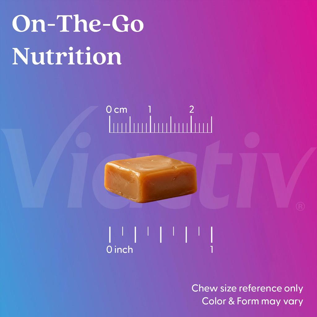 Viactiv, CoQ10 Cardio Complete with Vitamin D3 + K2, Fruit Fusion, 30 Soft Chews